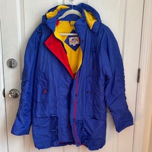 Vintage McGregor Fleece Lined Ski Jacket winter coat size Small lots of pockets